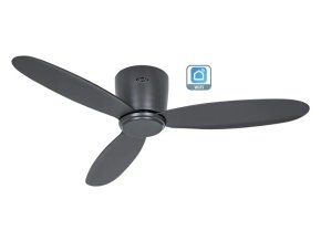 CasaFan 311284W Eco Plano II WiFi, čedičově šedá, stropní ventilátor - 3 lopatky