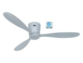 CasaFan 313286W Eco Plano Wood WiFi, světle šedá, stropní ventilátor - 3 lopatky