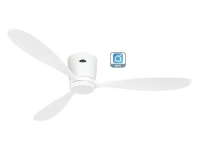 CasaFan 313291W Eco Plano Wood WiFi, bílá, stropní ventilátor - 3 lopatky