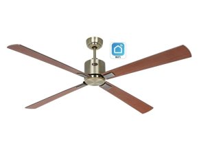 CasaFan 944313W Eco Neo III WiFi, třešeň, stropní ventilátor - 4 lopatky