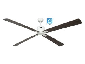 CasaFan 943415W Eco Neo III WiFi, třešeň a ořech, stropní ventilátor - 4 lopatky