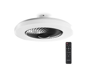 Noaton Triton černý 58 12058B stropní ventilátor se světlem a dálkovým ovládáním