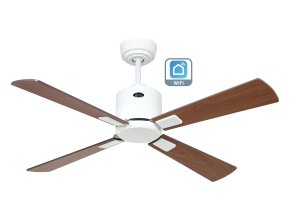 CasaFan 943111W Eco Neo III WiFi, třešeň, stropní ventilátor - 4 lopatky