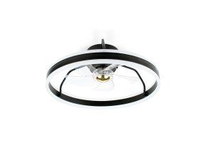 Noaton 16050B Atria, černá, stropní ventilátor se světlem