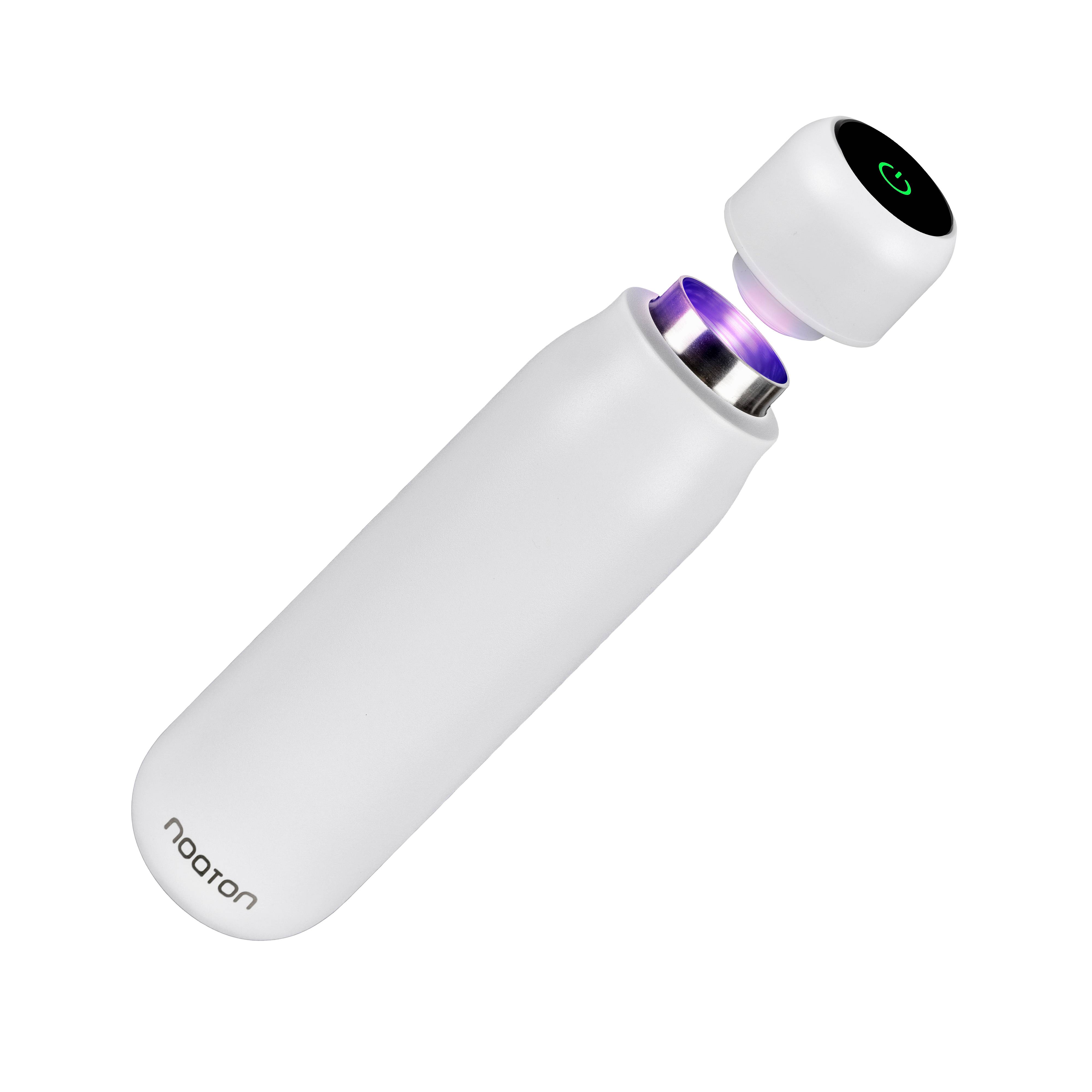 Noaton Naturaq bílá, antibakteriální UV láhev na vodu 420 ml