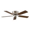 Stropní ventilátor CasaFan 5132051 CLASSIC FLAT ořech/saténový chrom