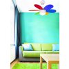 Domácí ventilátor se světlem Sulion 075008 RAINBOW LED v interiéru