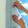 okenní těsnění pro mobilní klimatizace Trotec AirLock 1000 montaz tesneni 2 suchy zip