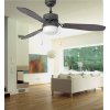 Stropní ventilátor se světlem FARO 33367 MARCE mahagon nebo buk/tmavě šedá