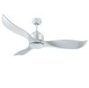 Sulion 075263 EGARA, bílá, stropní ventilátor s LED světlem a DC motorem