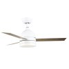 Sulion 072825 HANNA, hnědá, stropní ventilátor s LED světlem