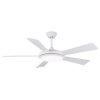 Sulion 075064 BERNAT, bílý, stropní ventilátor se světlem