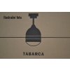 FARO 33752 TABARCA, bílý/hnědý, stropní ventilátor se světlem