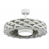 Sulion 075312 RUBIK, bílá, stropní ventilátor se světlem
