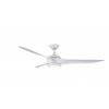 Sulion 072047 RAHU, bílá, stropní ventilátor s LED světlem