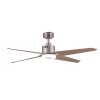 Sulion 072253 NERHEA, hnědá, stropní ventilátor s LED světlem a DC motorem