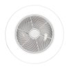 Stropní ventilátor se světlem Noaton 11060W Nebula - spodní pohled rozsvícený