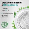Noaton 11045W Polaris, bílá, stropní ventilátor se světlem - DC motor