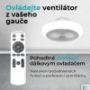 Noaton 11045W Polaris, bílá, stropní ventilátor se světlem - dálkové ovládání