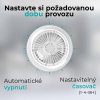 Noaton 11045W Polaris, bílá, stropní ventilátor se světlem - doba provozu