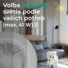Noaton 12050W Triton, bílá, stropní ventilátor se světlem - funkce stmívání