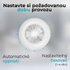 Noaton 12050W Triton, bílá, stropní ventilátor se světlem - doba provozu