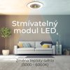 Noaton 11056CR Vega, kávová, stropní ventilátor se světlem