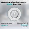Stropní ventilátor se světlem 11056GR Vega, šedá -