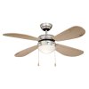 Stropní ventilátor AireRyder FN43335 Classic borovice/saténový nikl