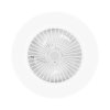 Stropní ventilátor se světlem Noaton 11055W Callisto - spodní pohled rozsvícený