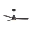 Martec Menorca, 132 cm, černá, stropní ventilátor se světlem - světlo