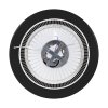 Noaton 11055B Callisto, černá, stropní ventilátor se světlem - detail