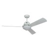 CasaFan 9314254 Libeccio třešeň, javor, bílý a světle šedý, stropní ventilátor se světlem