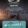 Noaton 12050B Triton, černá, stropní ventilátor se světlem - tichý