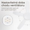 Noaton 12132WWB Maia, bílá a javor, stropní ventilátor se světlem - infografika 7