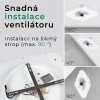 Noaton 14050W Hovland, bílá, stropní ventilátor se světlem - infografika 4