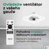 Noaton 14050W Hovland, bílá, stropní ventilátor se světlem - infografika 6