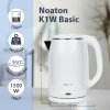 Noaton K1W Basic, rychlovarná konvice infografika