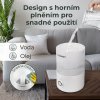 Zvlhčovač vzduchu Noaton H100 Design s horním plněním, snadné použití