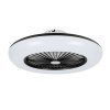Noaton 11055B Callisto, černá, stropní ventilátor se světlem