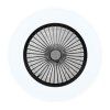 Noaton 11055B Callisto, černá, stropní ventilátor se světlem - spodní část 2