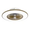 Stropní ventilátory se světlem Noaton 11056CR Vega - rozsvícený