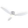Noaton 11132WW Fornax, bílá, stropní ventilátor se světlem - teplé světlo