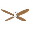 CasaFan 313304W Eco Plano II WiFi, přírodní dub, stropní ventilátor - 4 lopatky