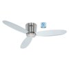 CasaFan 311280W Eco Plano II WiFi, stříbrná, stropní ventilátor - 3 lopatky