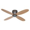 CasaFan 311302W Eco Plano II WiFi, přírodní dub, stropní ventilátor - 4 lopatky