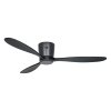 CasaFan 313296W Eco Plano Wood WiFi, černá, stropní ventilátor - 3 lopatky