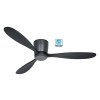 CasaFan 313296W Eco Plano Wood WiFi, černá, stropní ventilátor - 3 lopatky