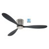 CasaFan 313290W Eco Plano Wood WiFi, černá, stropní ventilátor - 3 lopatky