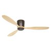 CasaFan 313295W Eco Plano Wood WiFi, přírodní dřevo, stropní ventilátor - 3 lopatky